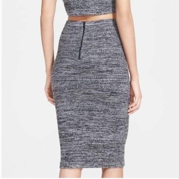 Alice + Olivia Employed Wool Sweater Pencil Skirt size Large - Picture 2 of 9